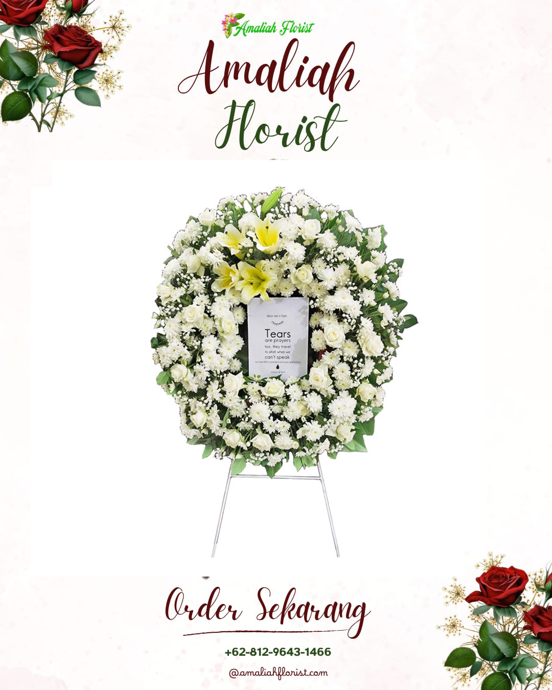 Krans Bunga Duka Lamposi Tigo Nagori